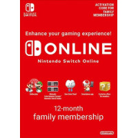 Nintendo Switch Online 12 Months Family Membership UK