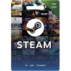 Steam Gift Card 5000 INR INDIA